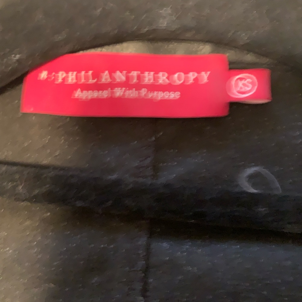 n:philANTHROPY faux leather Black Size XS - Picture 5 of 5